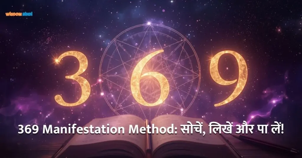 369 Manifestation Method
