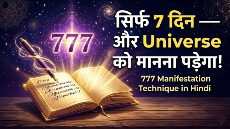 777 Manifestation Technique: सिर्फ 7 दिन में मनचाही चीज़ मिलेगी! जानो सही तरीका 777 Manifestation Technique