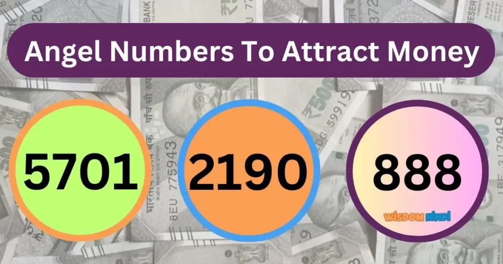 Angel Numbers To Attract Money