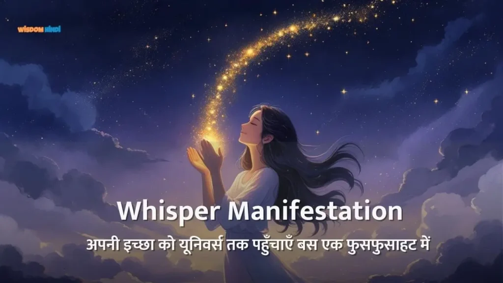 Whisper Manifestation Technique: एक फुसफुसाहट जो आपकी किस्मत बदल सकती है Whispers Manifestation Technique in Hindi