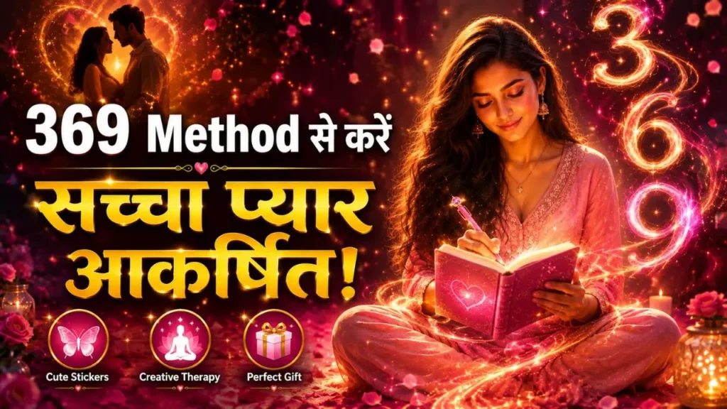 369 Method For Love: प्यार पाने की सबसे पावरफुल तकनीक 369 Method For Love Hindi