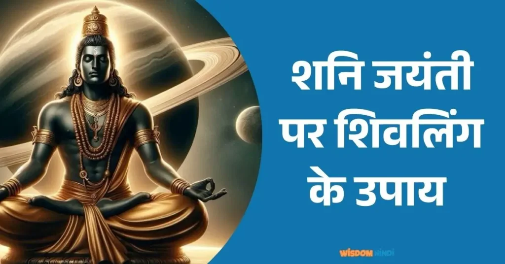 शनि जयंती पर करें शिव पुराण में वर्णित शिवलिंग के यह चमत्कारी उपाय Shani Jayanti Par Shivling Ke Upay