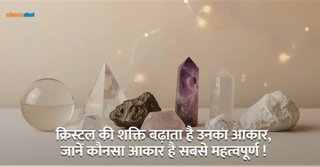हर क्रिस्टल का होता है अलग फायदा, जानिए फायदे उनके आकार के आधार पर Crystal Shape Aur Unke Fayde