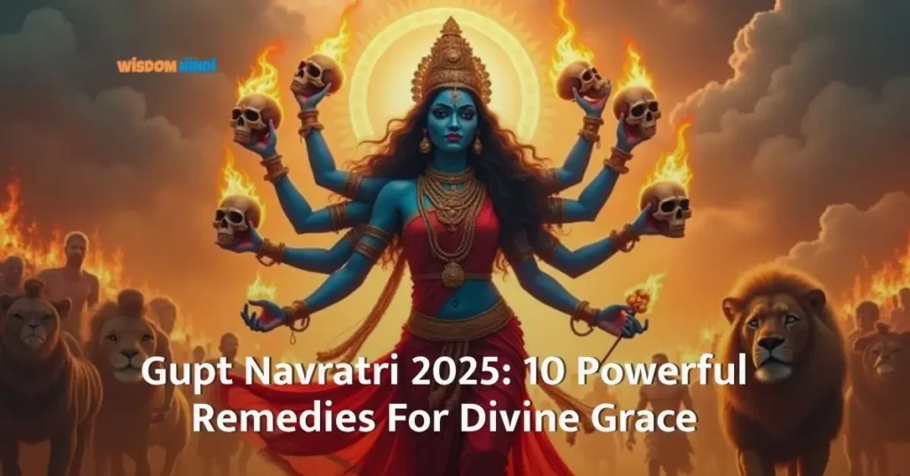 10 Powerful Gupt Navratri 2025 Remedies to Remove Obstacles of Your Life Gupt Navratri 2025 Remedies