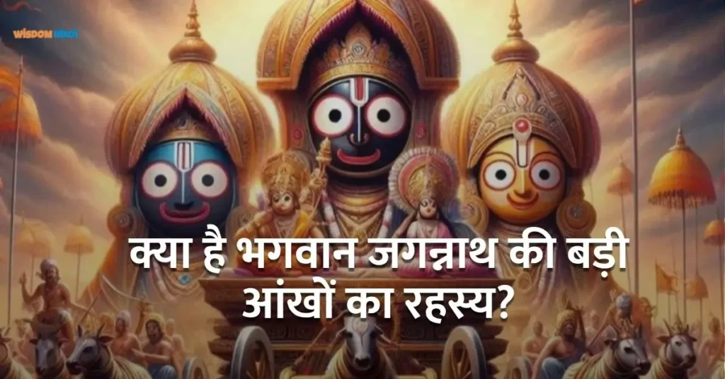क्या है भगवान जगन्नाथ की बड़ी आंखों का रहस्य? Why Lord Jagannath Has Big Eyes