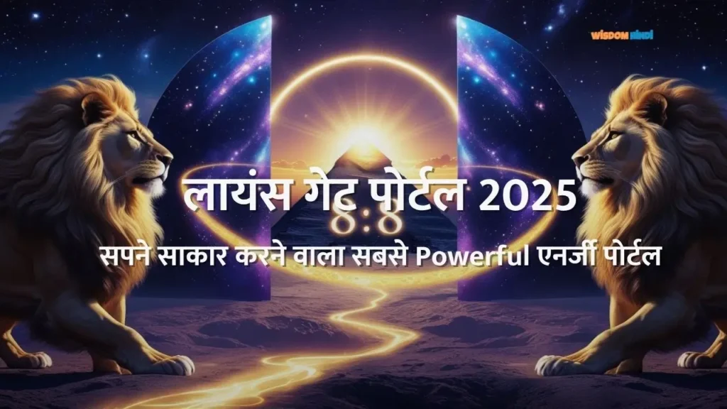 Lion's Gate Portal 2025: ये है वर्ष का सबसे शक्तिशाली ऊर्जा पोर्टल, जिसमें होगी आपकी हर इच्छा पूरी Lions Gate Portal Kya Hai