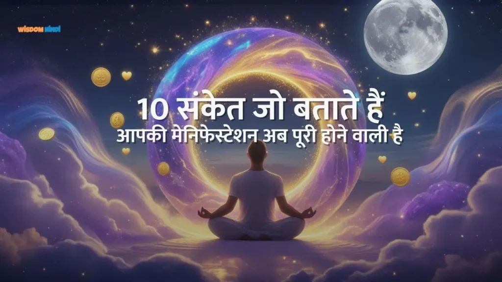 अगर मिल रहे हैं यह 10 संकेत तो जल्द ही पूरी होगी आपकी मेनिफेस्टेशन Signs Your Manifestation is Close