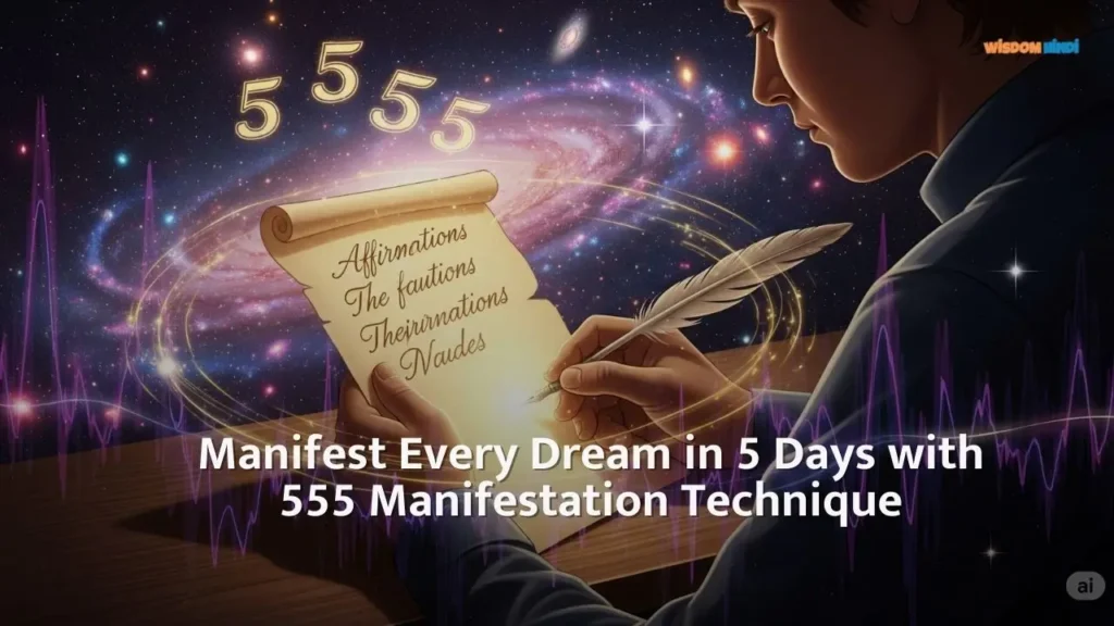 555 Manifestation Technique: Manifest Every Dream in 5 Days 555 Manifestation Technique