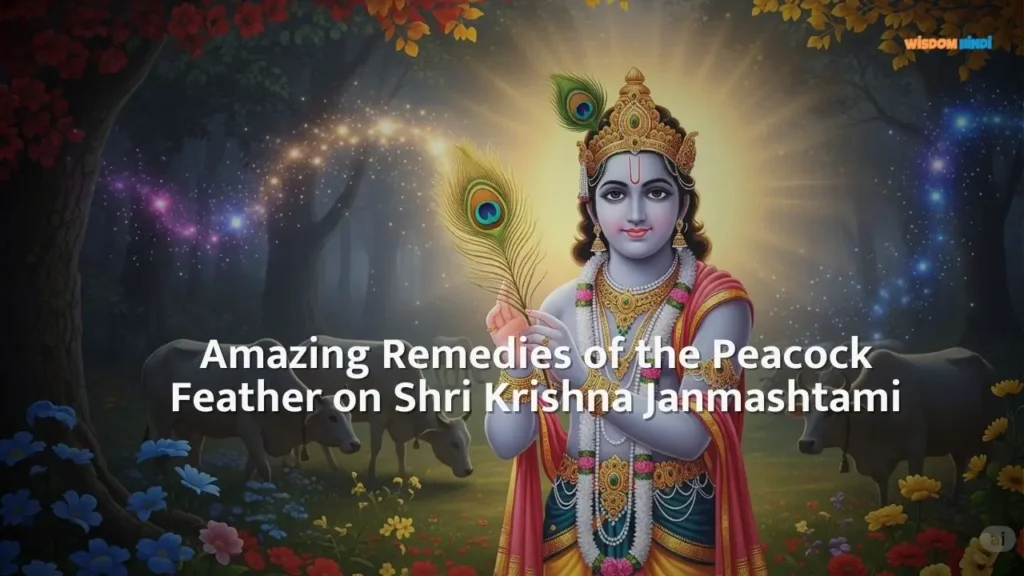 Amazing Remedies of the Peacock Feather on Shri Krishna Janmashtami Benefits of Peacock Feather