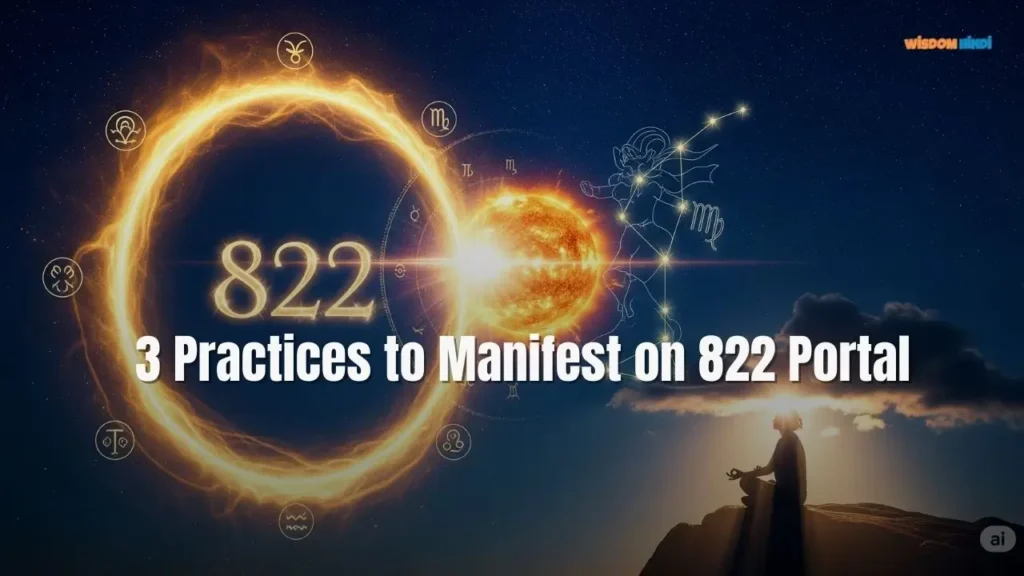 3 practices to Manifest on 822 Portal to Manifest Anything Faster How to Do 822 Portal Manifestation