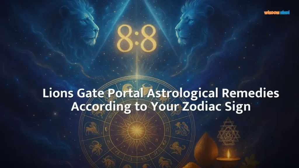 Do These Lions Gate Portal Astrological Remedies According to Your Zodiac Sign. Lions Gate Portal Astrological Remedies