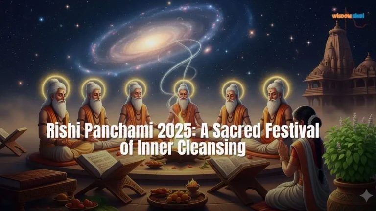 Significance of Rishi Panchami 2025