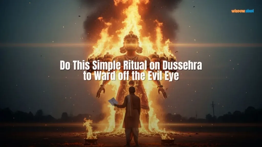 Do This Simple Ritual on Dussehra to Ward off the Evil Eye Dussehra Remedies to Remove Negativity
