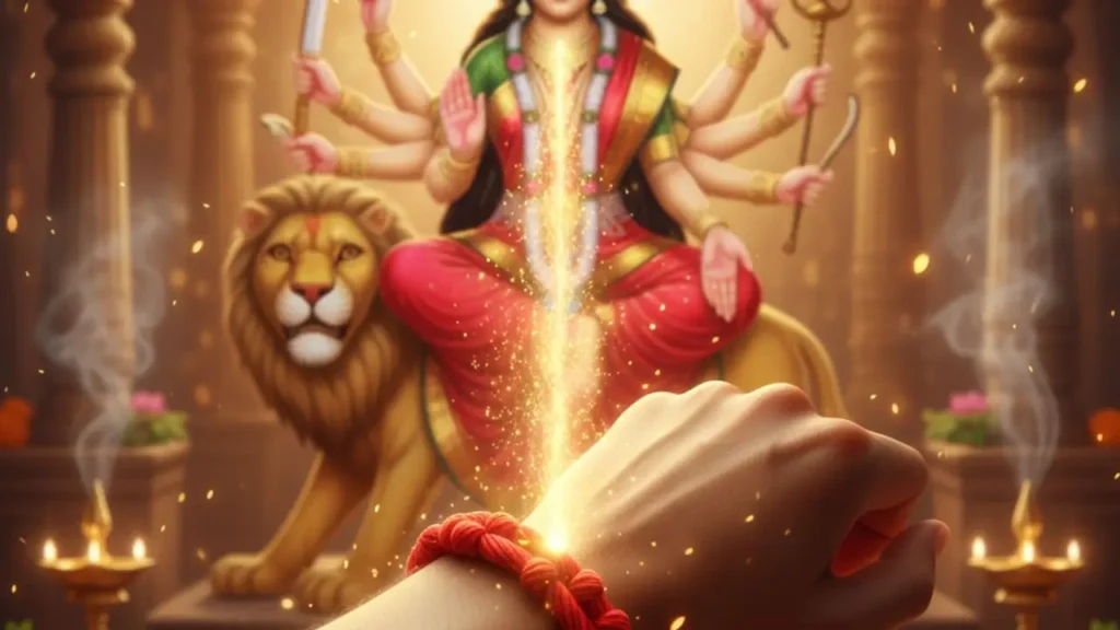 How To Wear Durga Kavach