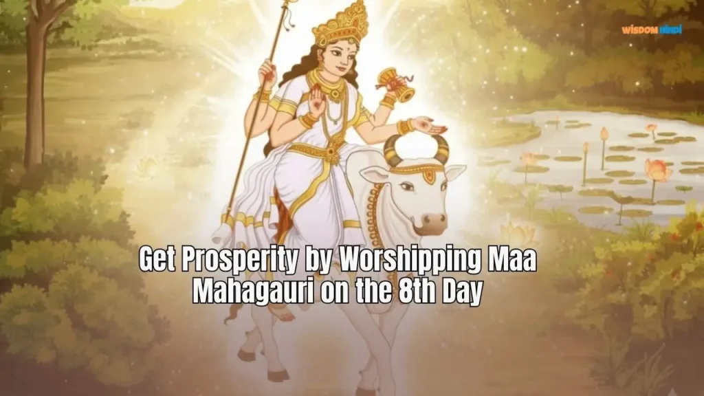Get Prosperity by Worshipping Maa Mahagauri on the Eighth Day Mahagauri 8th Day of Navratri