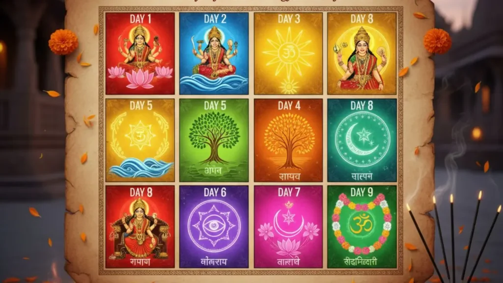 Navratri Ke Nav Rang