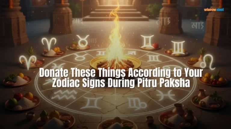 Pitru Paksha Donation According to Zodiac
