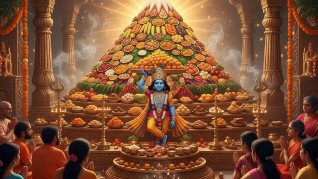 Annakoot 56 Bhog Story