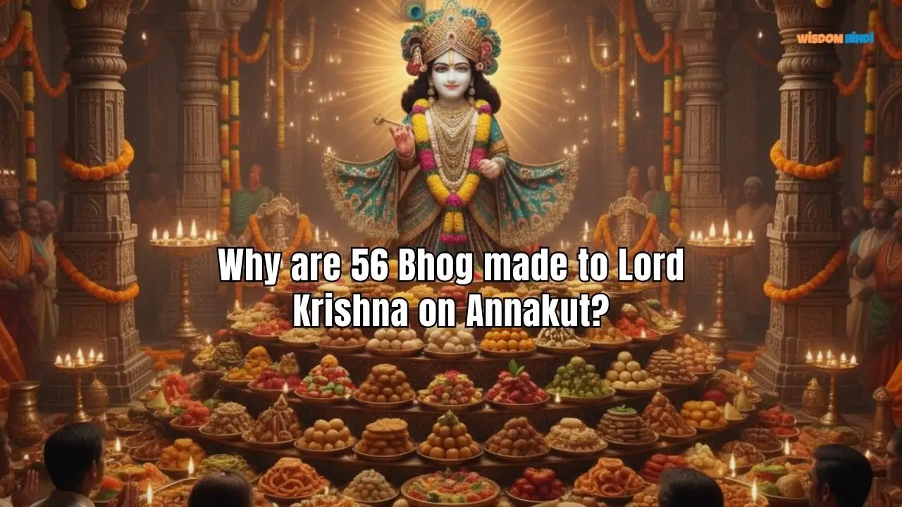 Annakoot 56 Bhog: अन्नकूट पर क्यों चढ़ाया जाता है भगवान कृष्ण को 56 भोग?