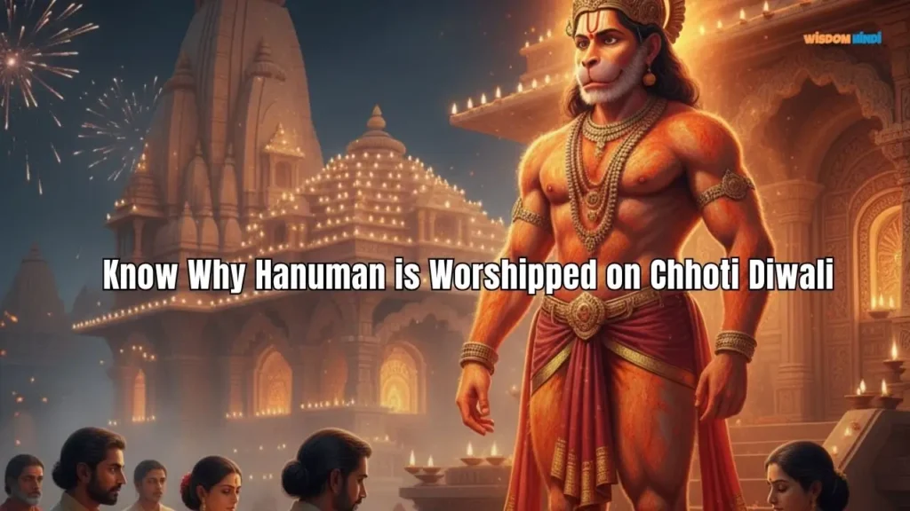 Chhoti Diwali Hanuman Puja in English