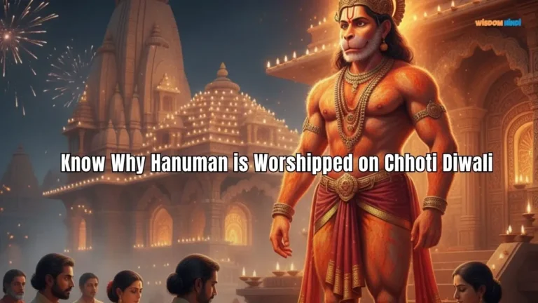 Chhoti Diwali Hanuman Puja in English