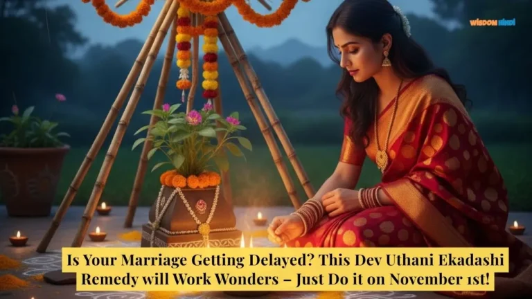 Dev Uthani Ekadashi Remedy for Marriage