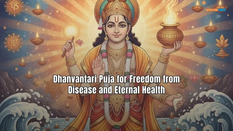 Dhanvantari Puja Vidhi in English