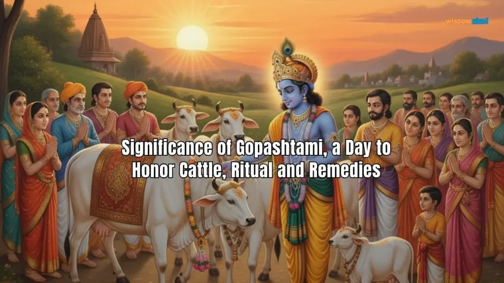 Gopashtami Puja Vidhi and Remedies