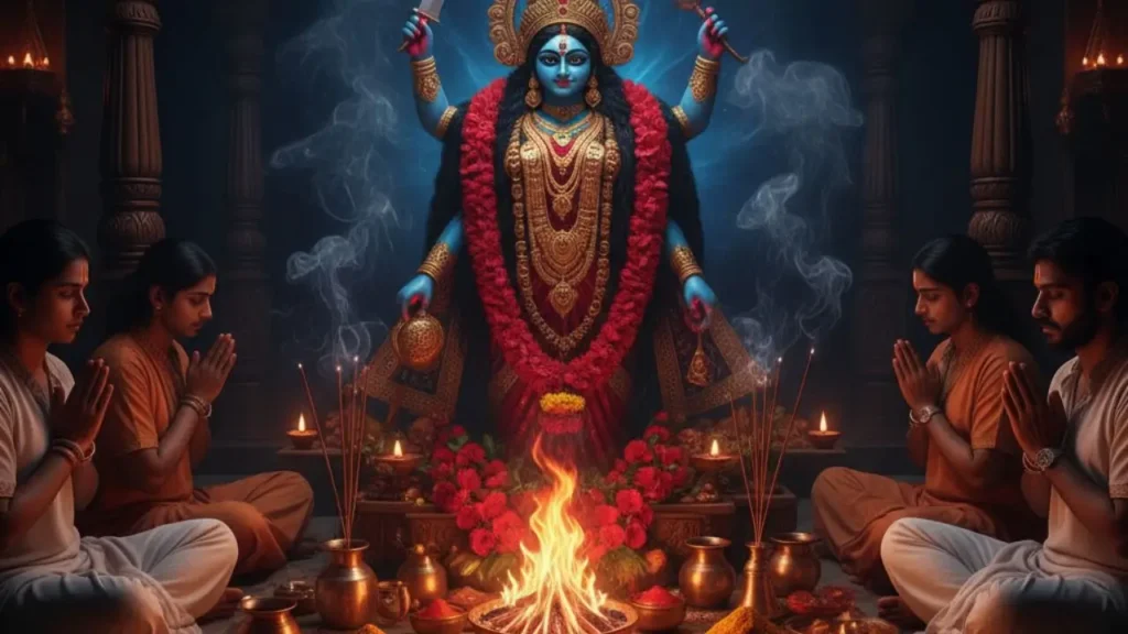 How to Do Kali Chaudas Puja in Nishita Kaal