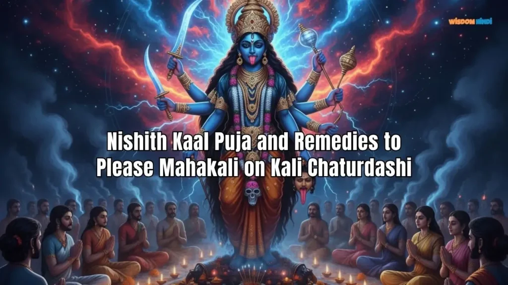 Kali Chaudas Nishita Kaal Puja in English