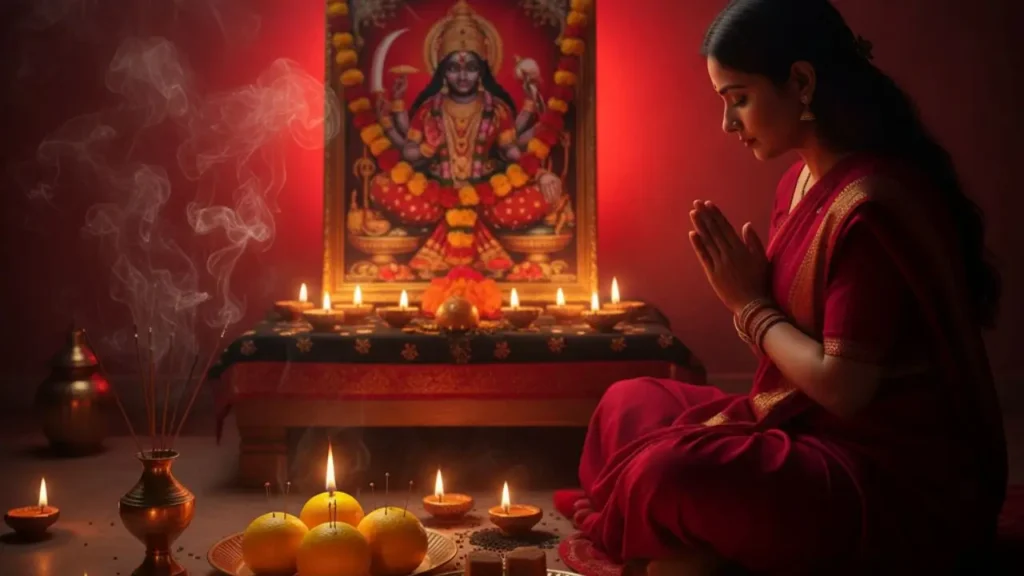 Kali Chaudas Puja Vidhi
