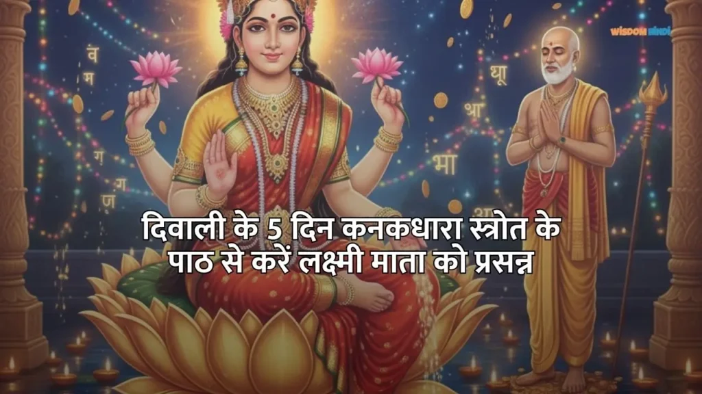 Kanakdhara Strot Path on Diwali