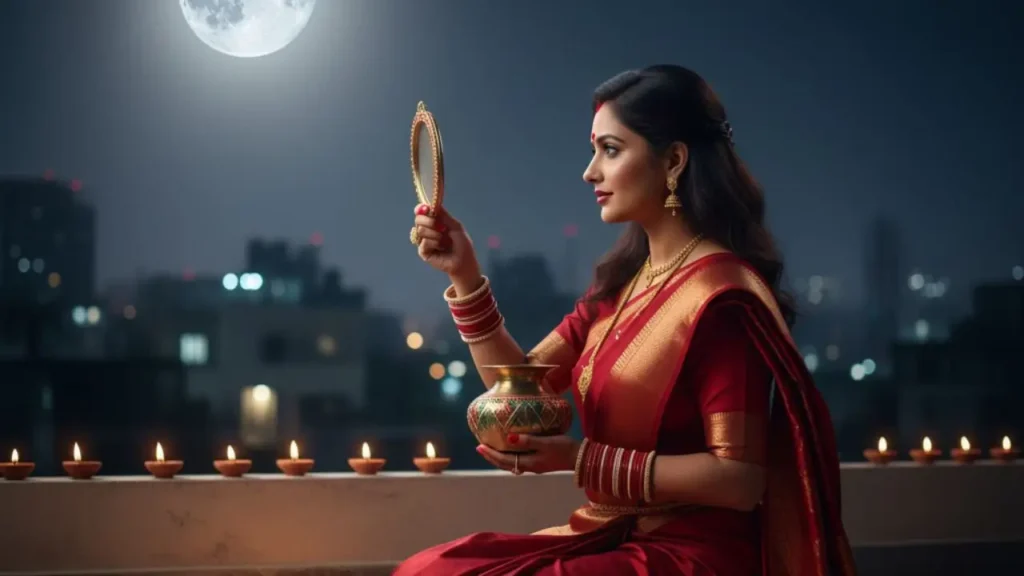 Karwa Chauth Chandrma Puja