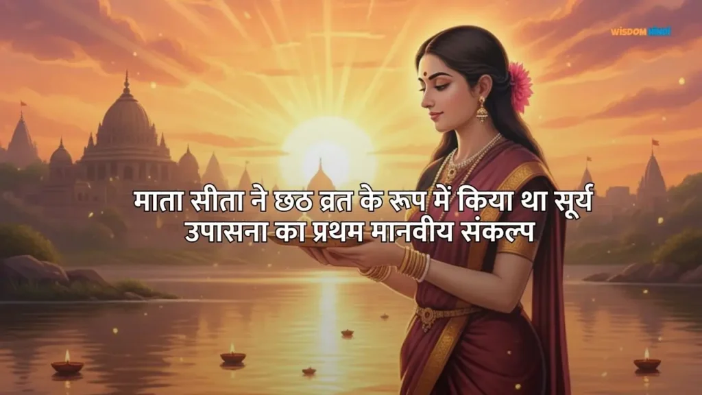 Pahla Chhath Kisne Kiya Tha