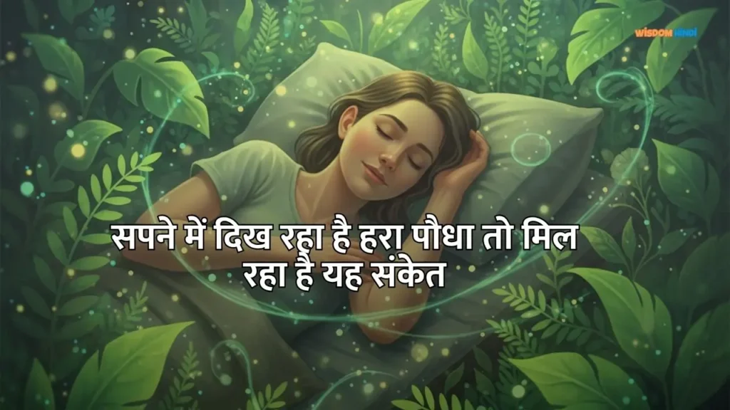 Sapne me Hara Paudha Dekhna