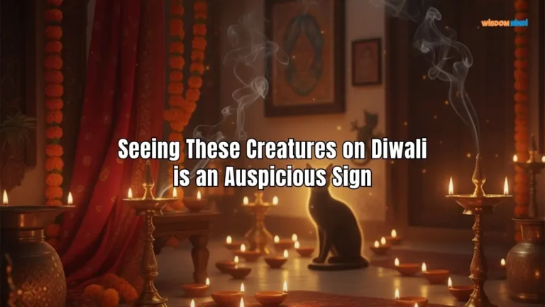 Seeing a Lizard on Diwali