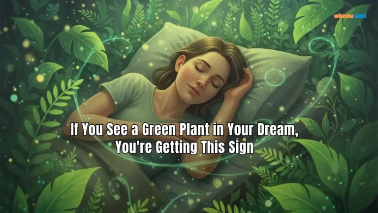 Seeing a Green Plant in Dream