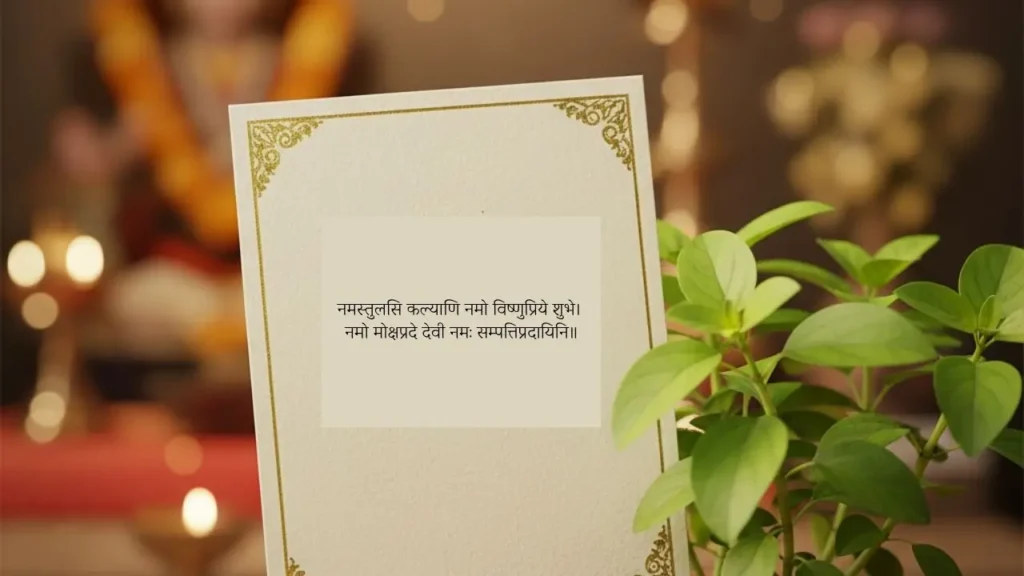 Tulsi Stuti Mantra Jaap