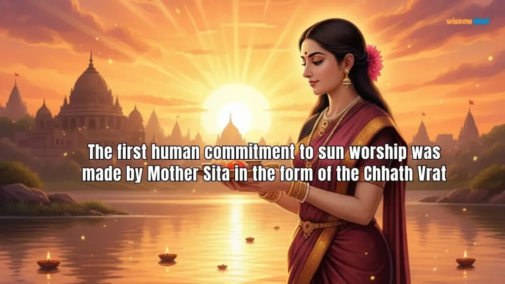 Who Performed the First Chhath Vrat