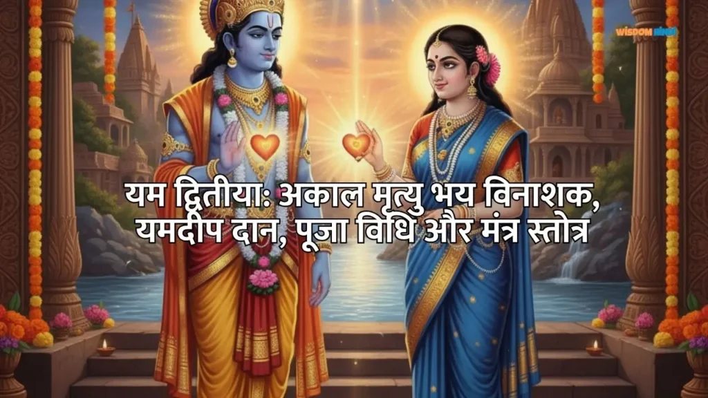 यम द्वितीया: अकाल मृत्यु भय विनाशक, यमदीप दान, पूजा विधि और मंत्र स्तोत्र Yam Dwitiya Mantra