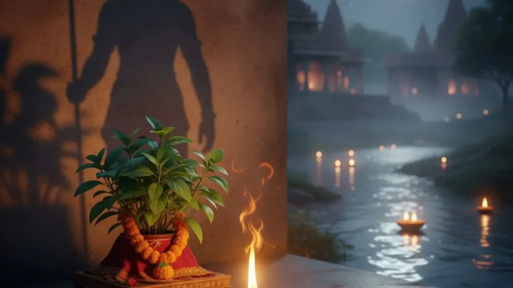 Yam Dwitiya Remedies: Yam Tulsi Deepak