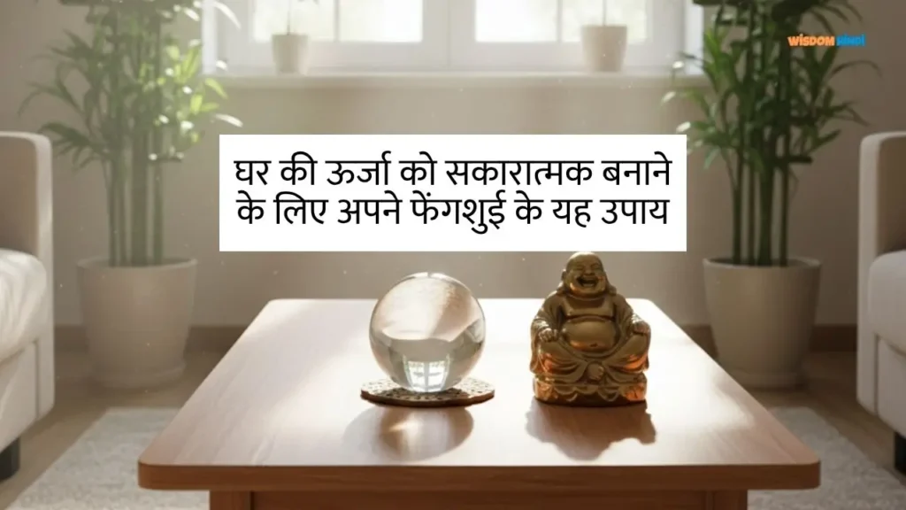 घर की ऊर्जा को सकारात्मक बनाने के लिए अपने फेंगशुई के ये उपाय Feng Shui ke Upay