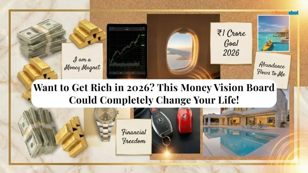 Want to Get Rich in 2026? This Money Vision Board Could Completely Change Your Life! How to Create a Money Vision Board