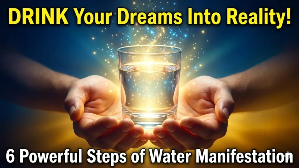 Can Drinking Water Really Make Your Dreams Come True? The Science-Backed Water Manifestation Technique in 6 Steps How to Do Water Manifestation