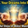How to Do Water Manifestation