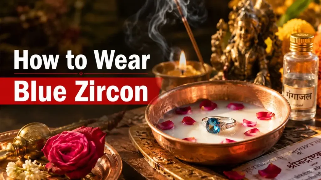 How to Wear Blue Zircon