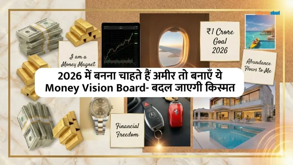 2026 में बनना चाहते हैं अमीर तो बनाएँ ये Money Vision Board- बदल जाएगी किस्मत Money Vision Board Kaise Banaye