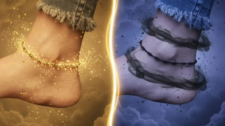 Pyrite Anklet vs Black Thread