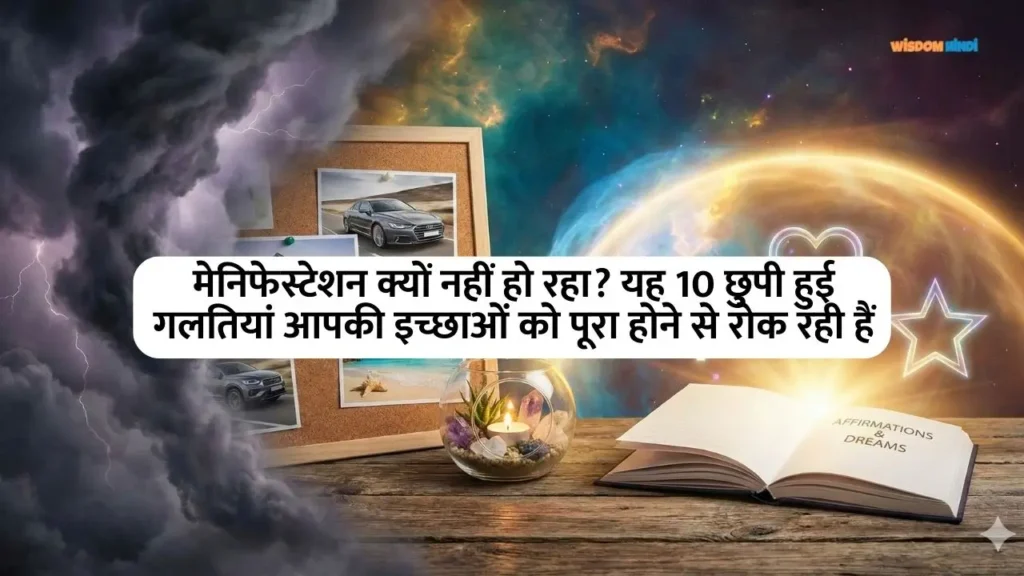 Things Blocking Manifestation in Hindi