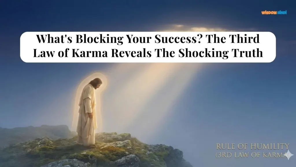 What's Blocking Your Success? The Third Law of Karma Reveals The Shocking Truth Third Law of Karma